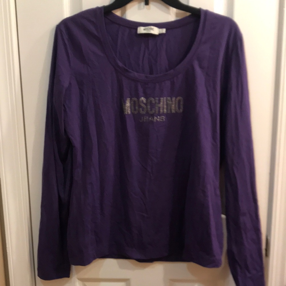 ⚡️FINAL PRICE⚡️ Vintage Moschino Jeans Purple Top